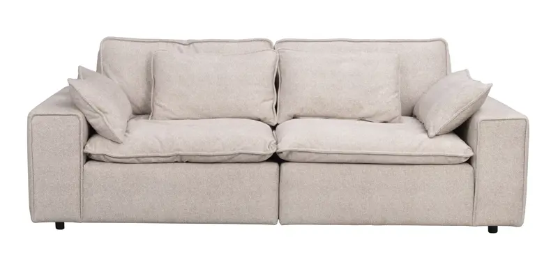Beige Rowico Rawlins Pers Hynder Stof Rowico Home Sofa - 7340126568828