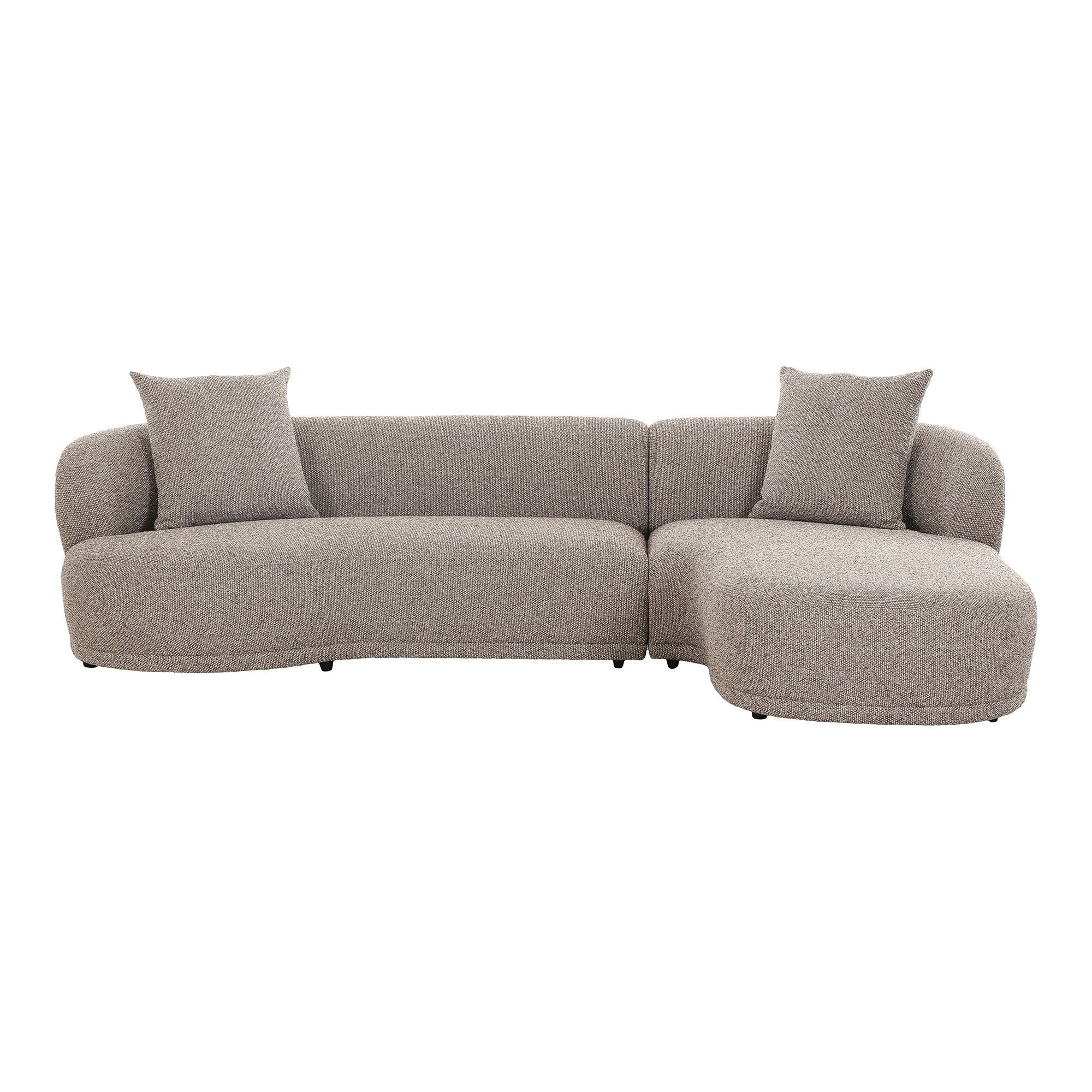 Kingston Højrevendt Brun 294x90 175x69cm House Nordic Sofa - 5713917035090