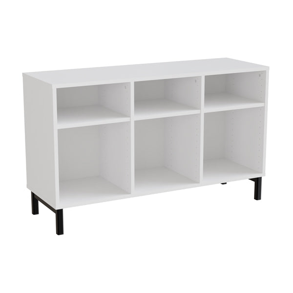 Hvid Stig Laminat 3 Rum Med Ben Form O Miljö Reol - 7042423894432