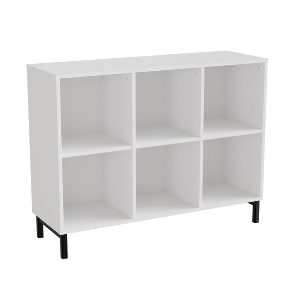 Hvid Stig Laminat Rum Liggende Med Ben Med Ryg Form O Miljö Reol - 7042423895750