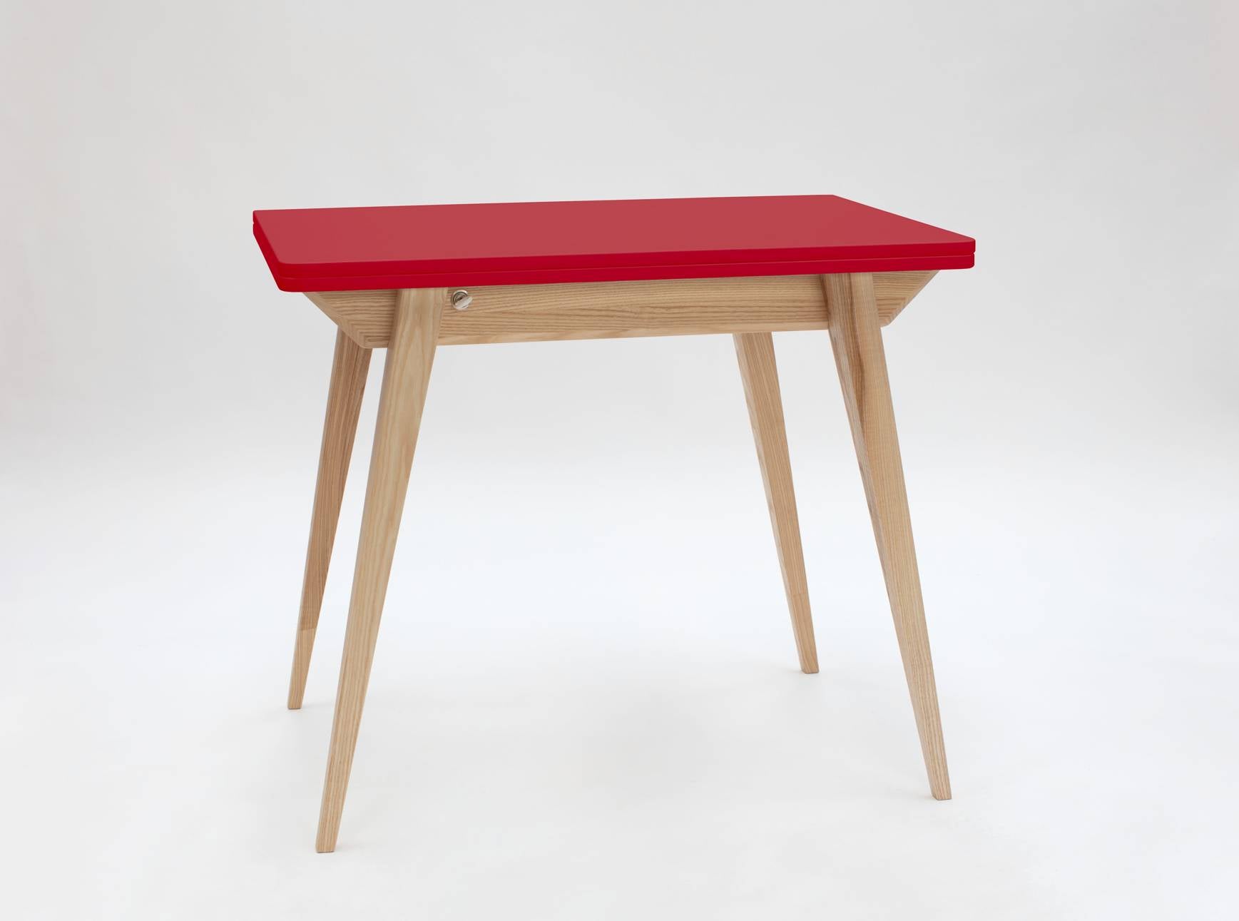 Konvolut Udtrækkeligt 90x65cm Pure Red Ragaba Spisebord