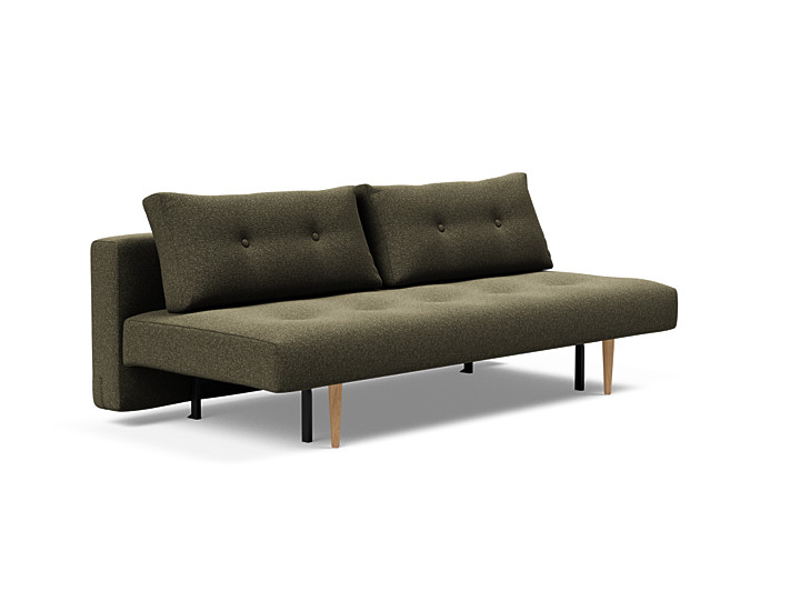 Recast Plus Sove 140x200 Med Lys Egetræsben 535 Innovation Sofa