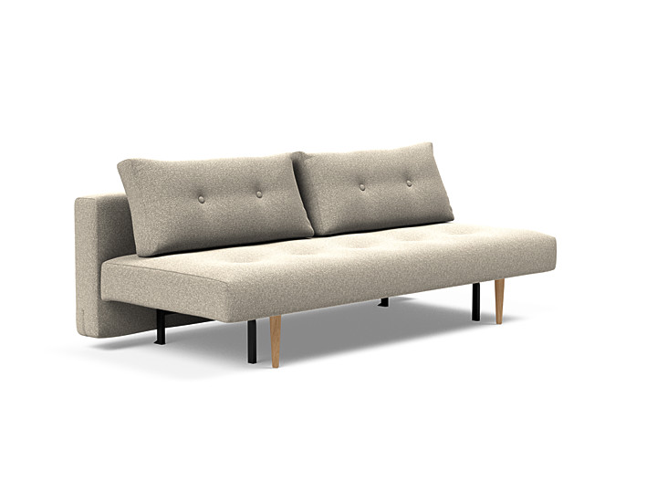 Recast Plus Sove 140x200 Med Lys Egetræsben 539 Innovation Sofa