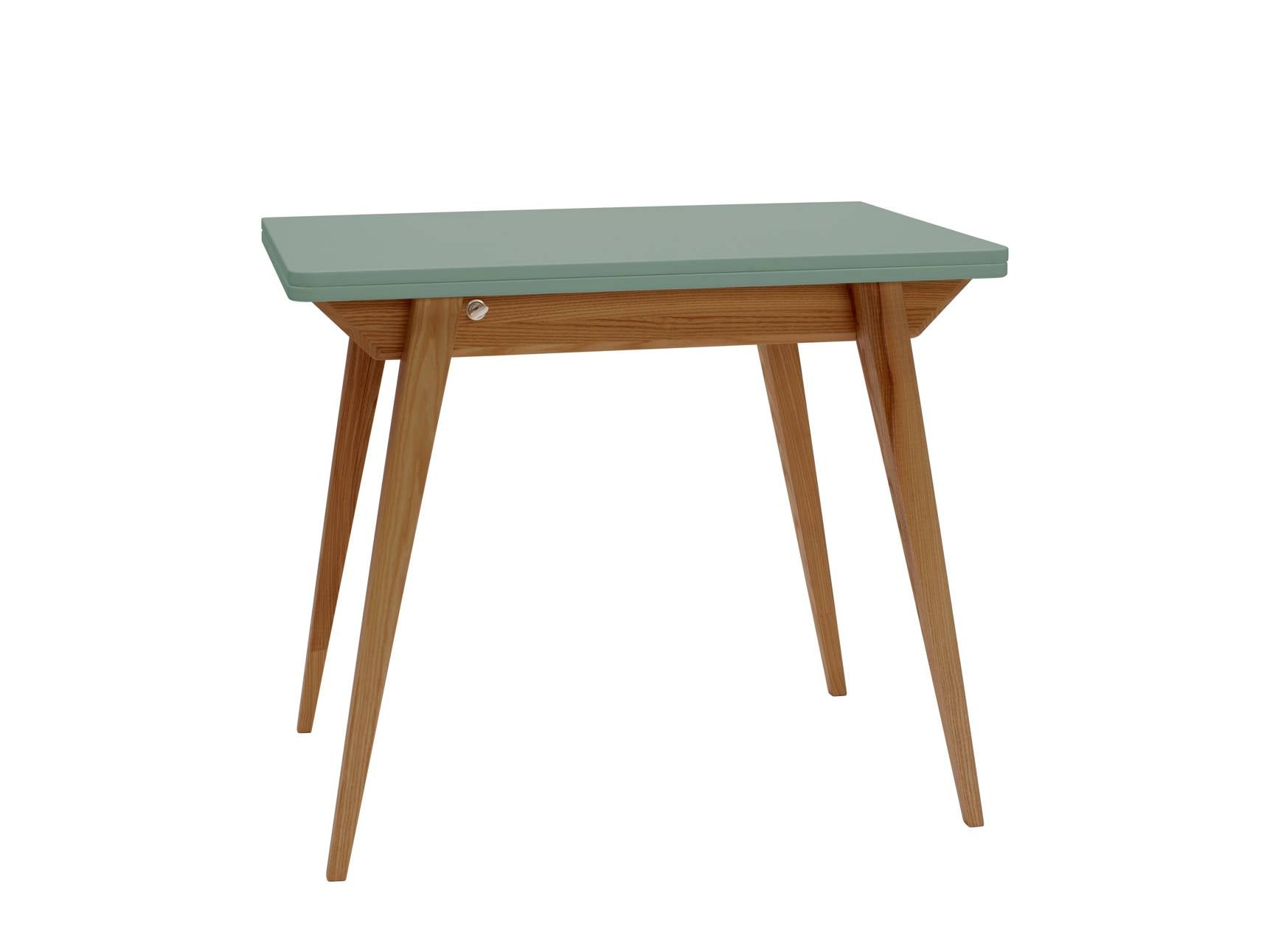 Grøn Konvolut Udtrækkeligt 90x65cm Salvie Oak Ragaba Spisebord
