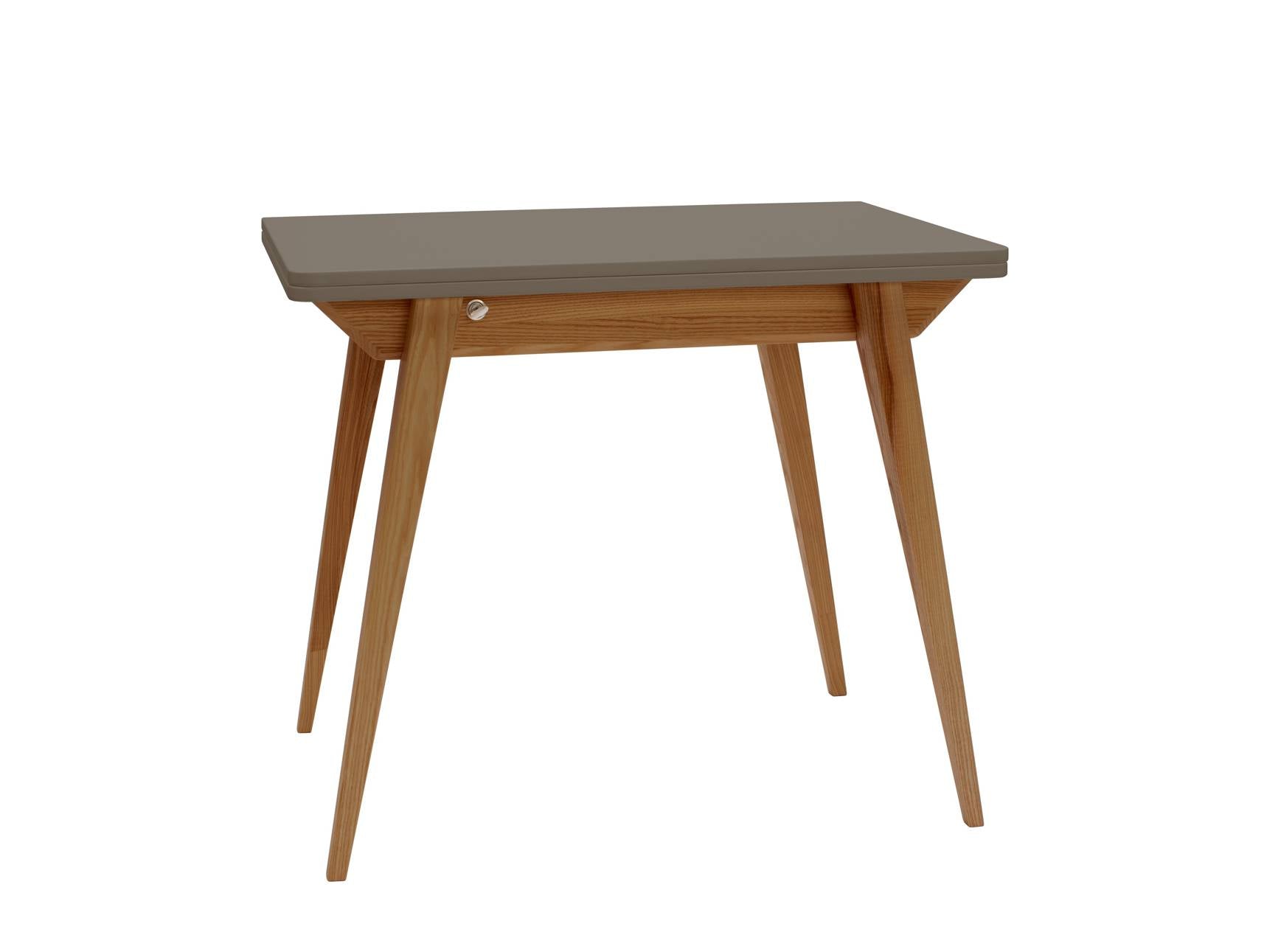 Konvolut Udtrækkeligt 90x65cm Beaver Brun Ragaba Spisebord