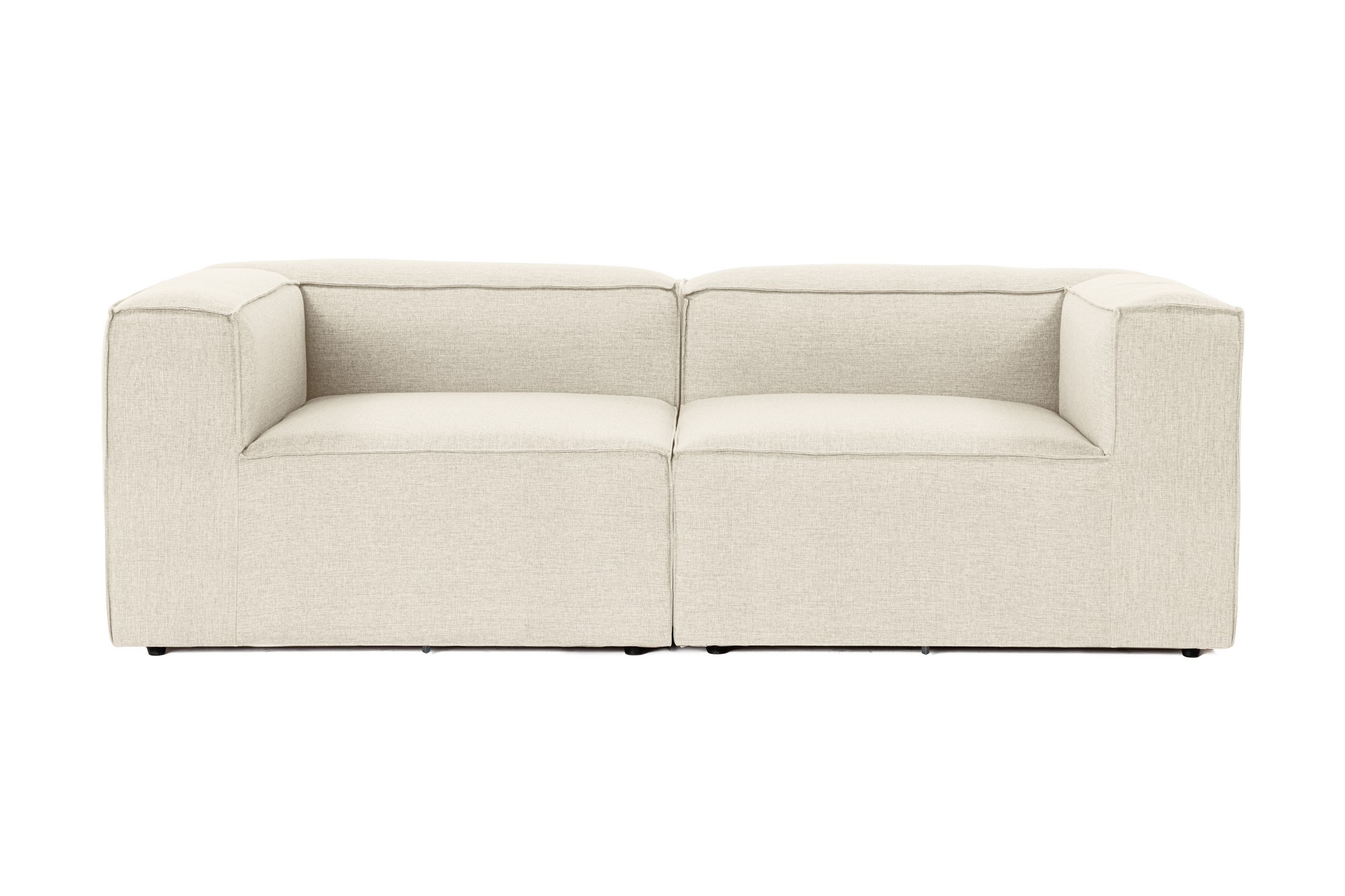 Fora Pers Ecru Stof Plastik NordvÄrk Sofa - 8684282430681