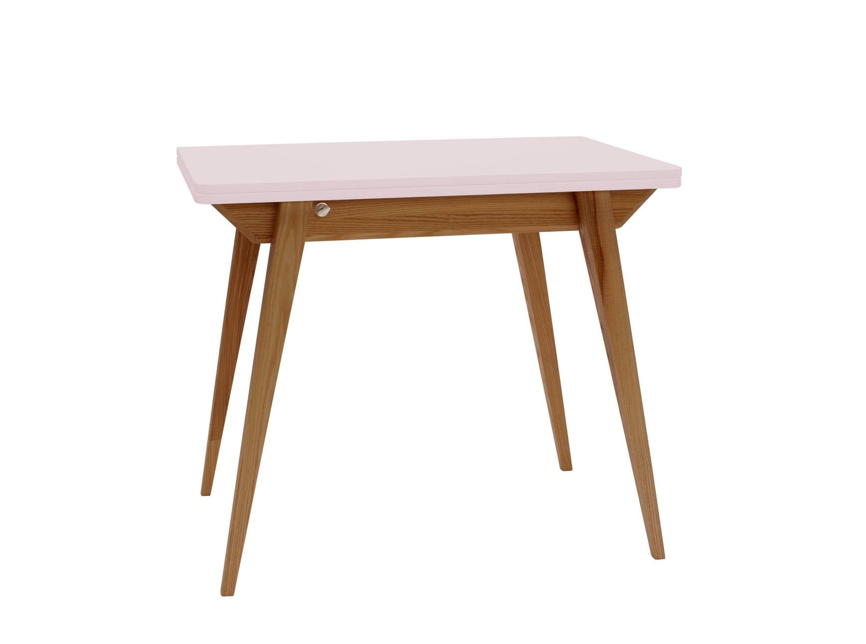 Pink Konvolut Udtrækkeligt 90x65cm Pulver Ragaba Spisebord