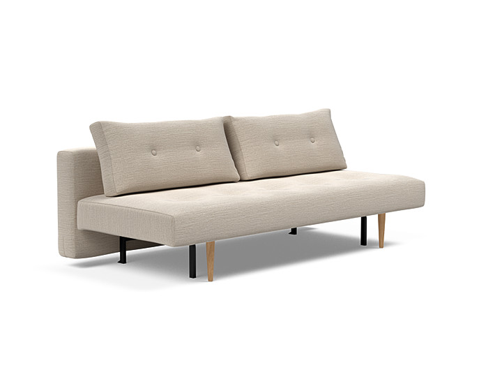 Recast Plus Sove 140x200 Med Lys Egetræsben 612 Innovation Sofa