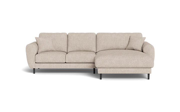 Beige Med Chaiselong Maine Sofa