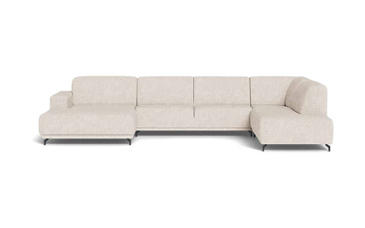 Hvid Med Chaiselong Open End Ohio Sofa