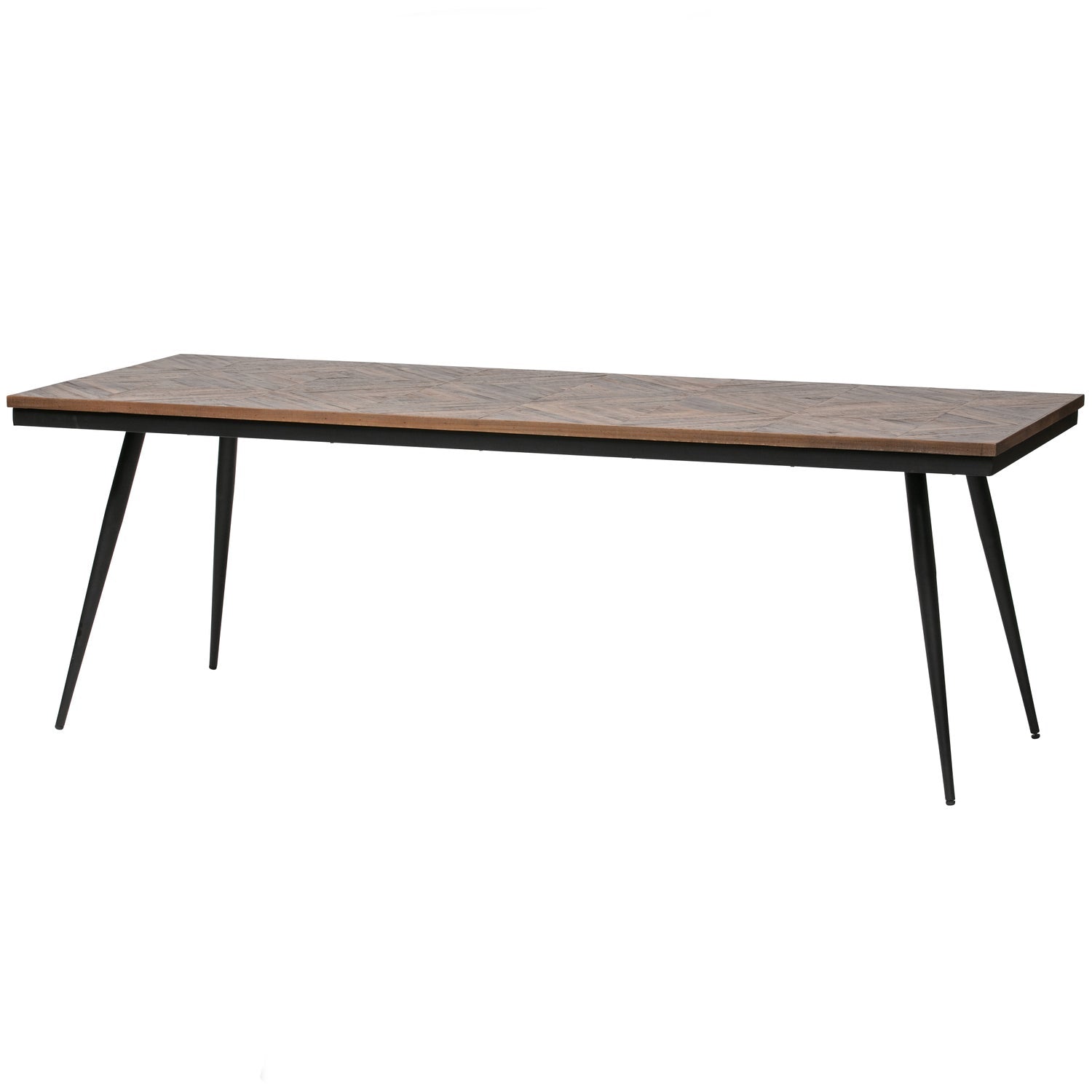 Rhombic Genbrugsteak Metal 76x220x90 Woood Spisebord - 8714713089260