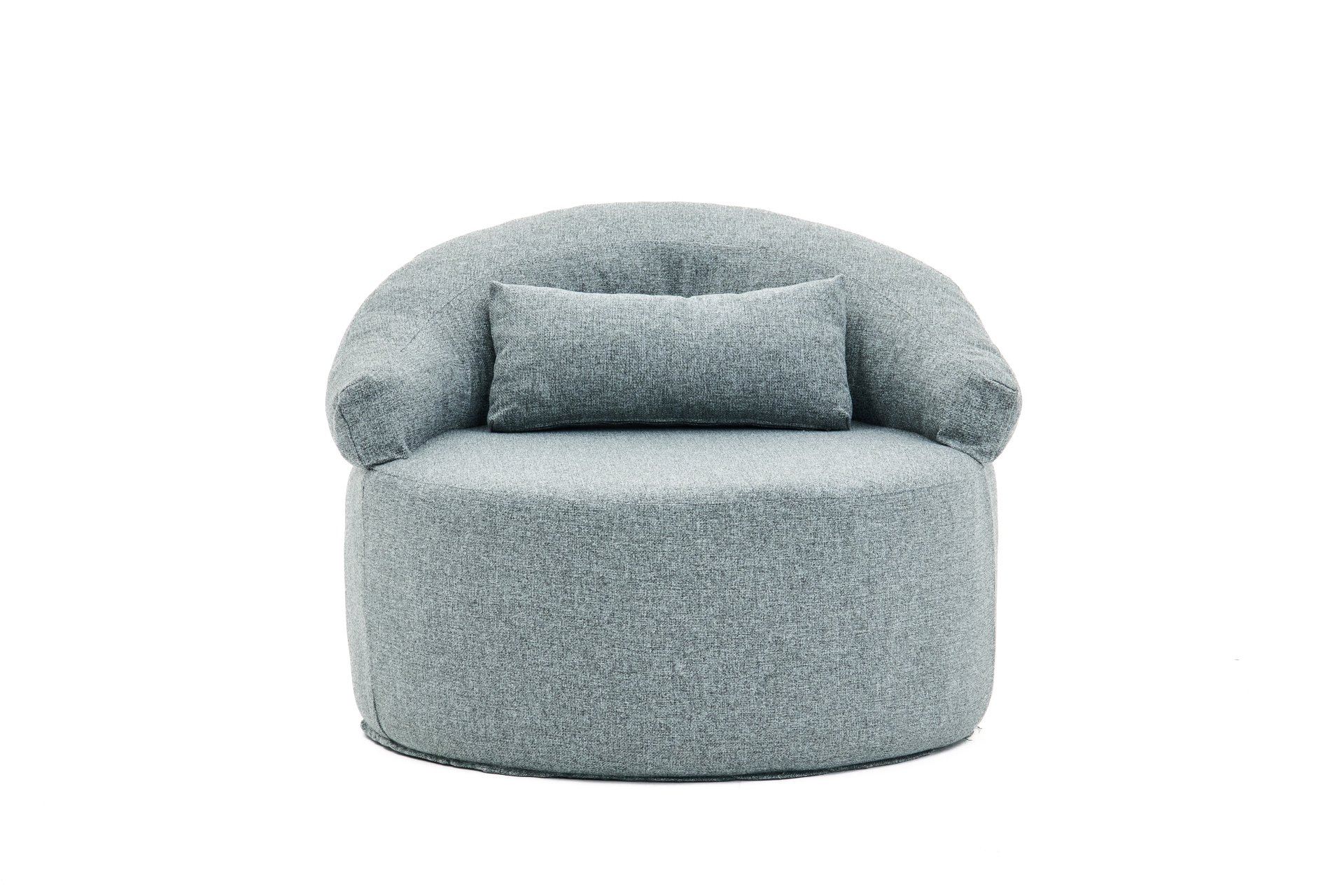 Grå Pitta Armlæn Pude Polyester NordvÄrk Lænestol - 8684283916887
