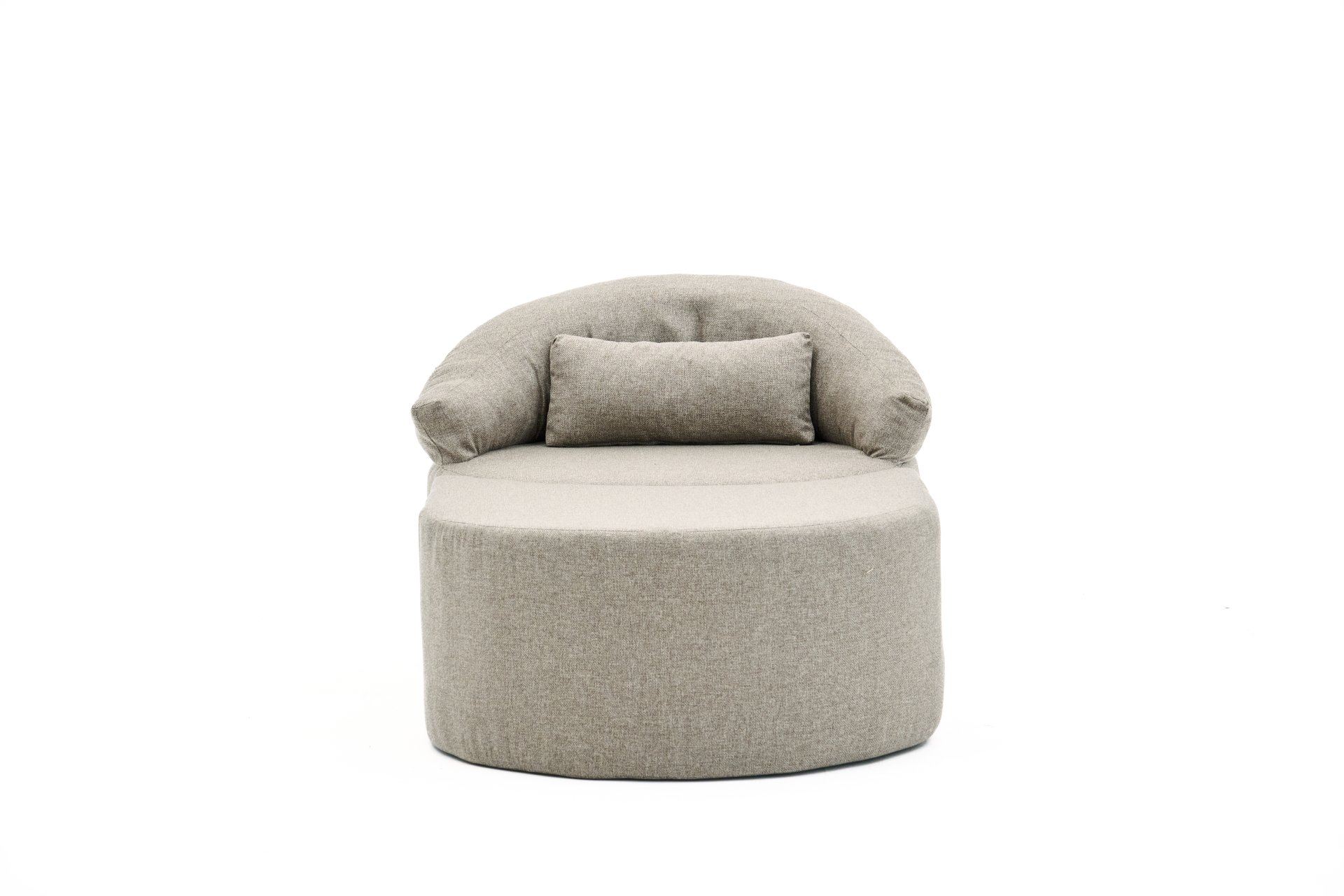 Brun Pitta Armlæn Pude Polyester NordvÄrk Lænestol - 8684283916948