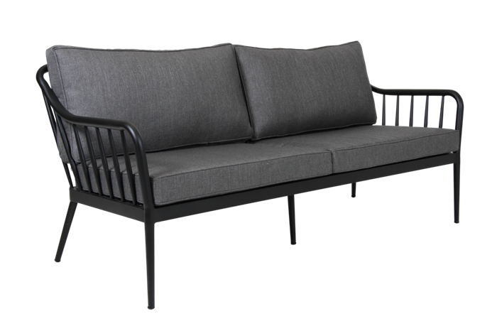 Sort Coleville Nyheder 2026 Enggården Havemøbler Brafab Sofa - 7393260028932