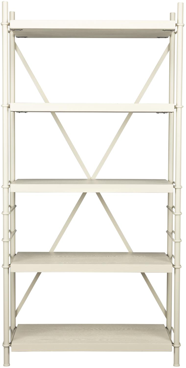 Perlemor Hylde Iron Gummitræ H180b90d36 Dutchbone Reol - 8718548090408