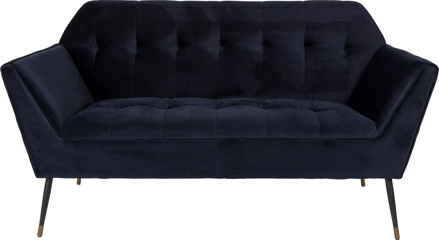 Mørkeblå Personers Kate Stof 149x80x79 Dutchbone Sofa - 8718548036963