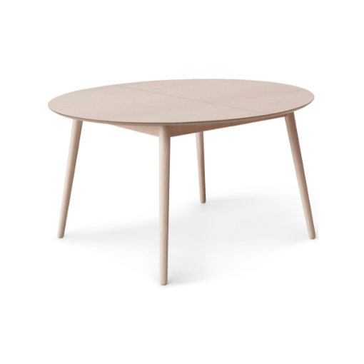 Hvid Meza Hammel Round Pig Finr Træben Meza By Hammel Spisebord