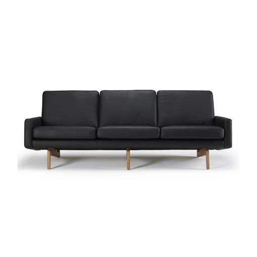 Sort Eneba Personers Læder Nordly Sofa