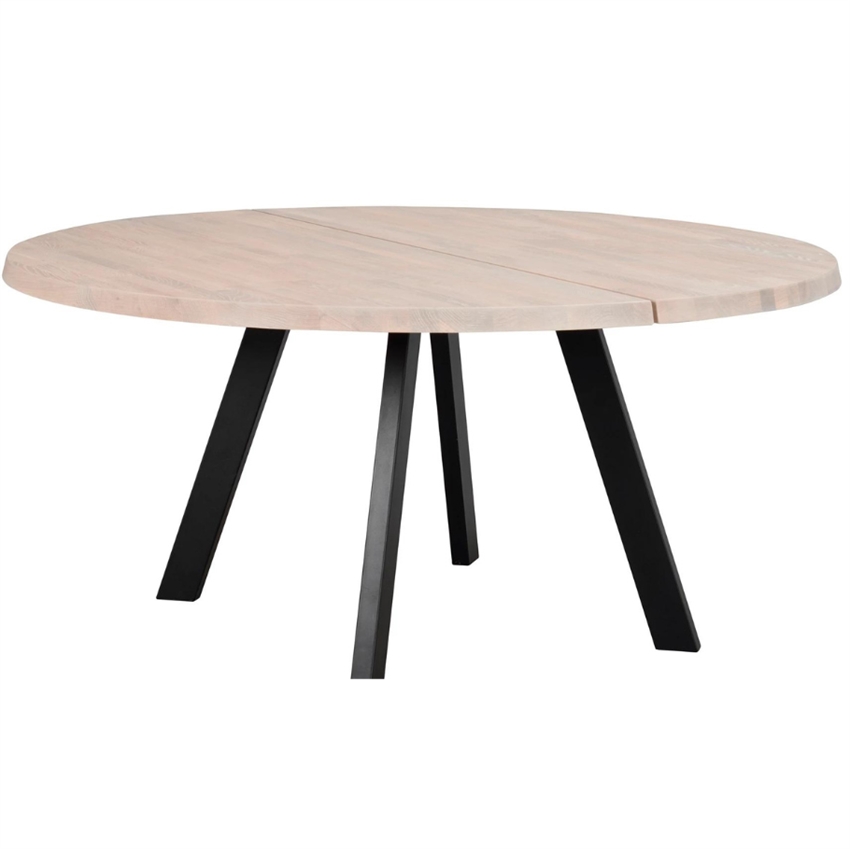 Hvid Fred Rundt 160 160 Pigmenteret Rowico Spisebord