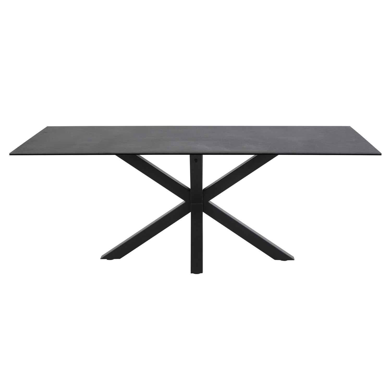 Sort Heaven Glas Keramik Metal 160x90 Act Nordic Spisebord - 5713941162168