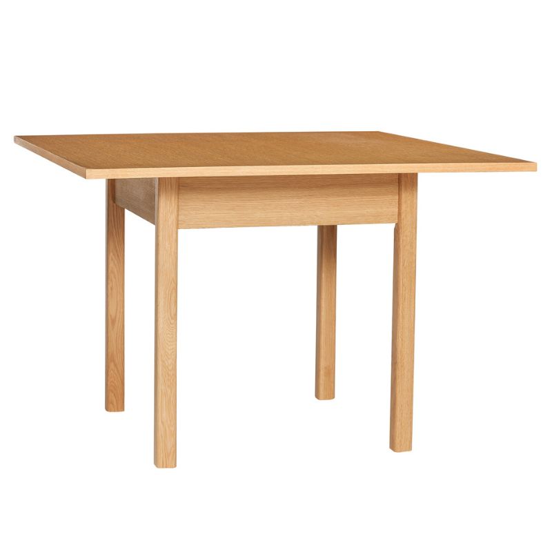 Geo Egetræ Mdf 110x110x75 Hübsch Spisebord - 5712772139318
