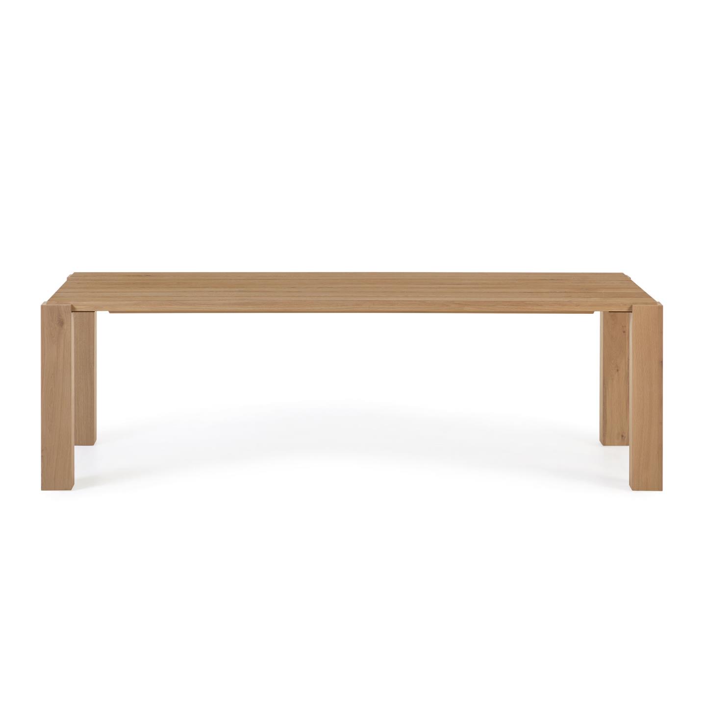 Natur Deyanira Rektangulær Egefinr Egetræ 220x110 Kave Home Spisebord - 8433840719856