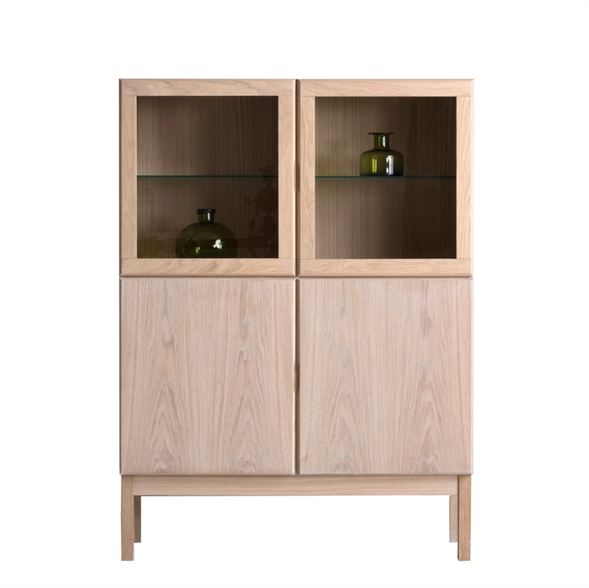 Hvid Højskabsmodul 2071 Olie Klim Furniture Skænk