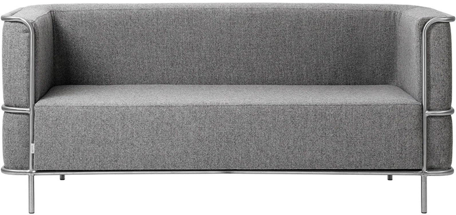 Lys Grå Personers Modernist Uld 164x77x70 Kristina Dam Sofa - 5710688978946