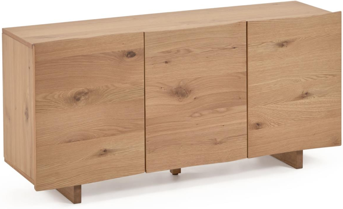 Natur Rasha Sideboard Egetræsfinr Med Justerbare Hylder 150x41x71 Kave Home Skænk - 8433840697673