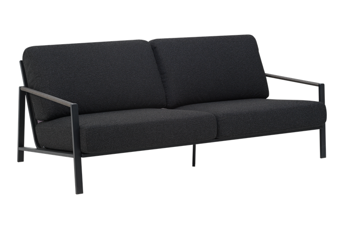 Lyra Sorte Hynder Loungemøbler Enggården Havemøbler Brafab Sofa - 7393260063612