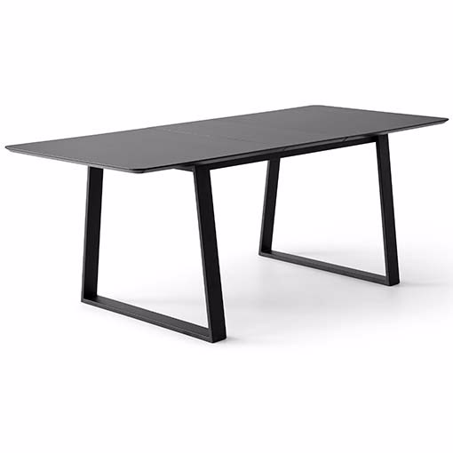 Sort Meza Hammel Rounded Trapez Stel Meza By Hammel Spisebord