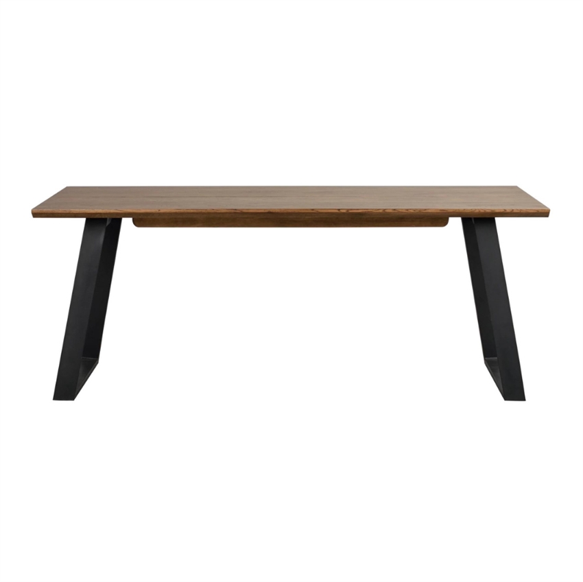 Melville Planke Brun Egetræ Rowico Spisebord