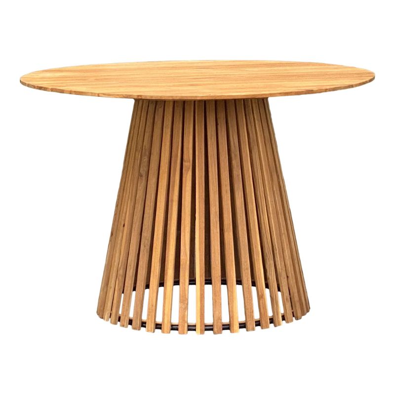 Rundt Nashville Teaktræ Ø130x74 House Nordic Spisebord - 5713917027255