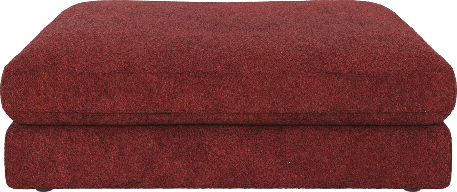 Rød Puf Fodskammel Til Duncan Anna Polyesterstof 41x112x103 Rowico Sofa - 7340126575475