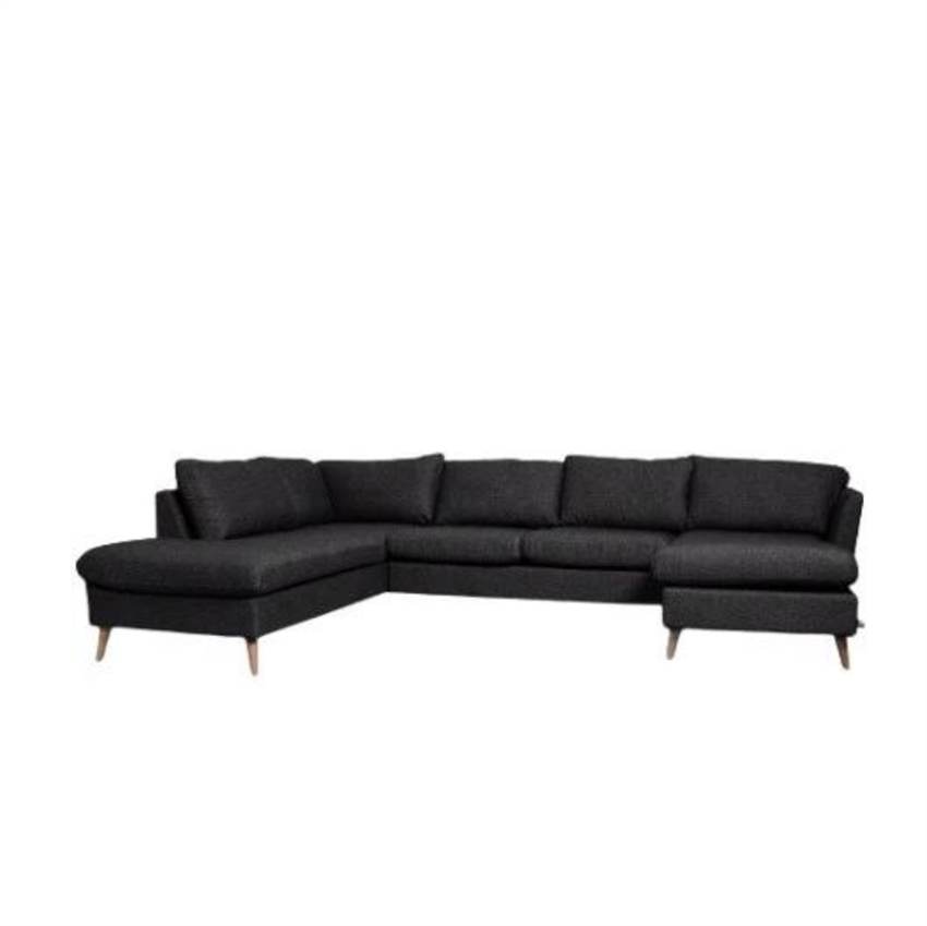 Odense Grå Med Chaiselong Nordic Design Sofa