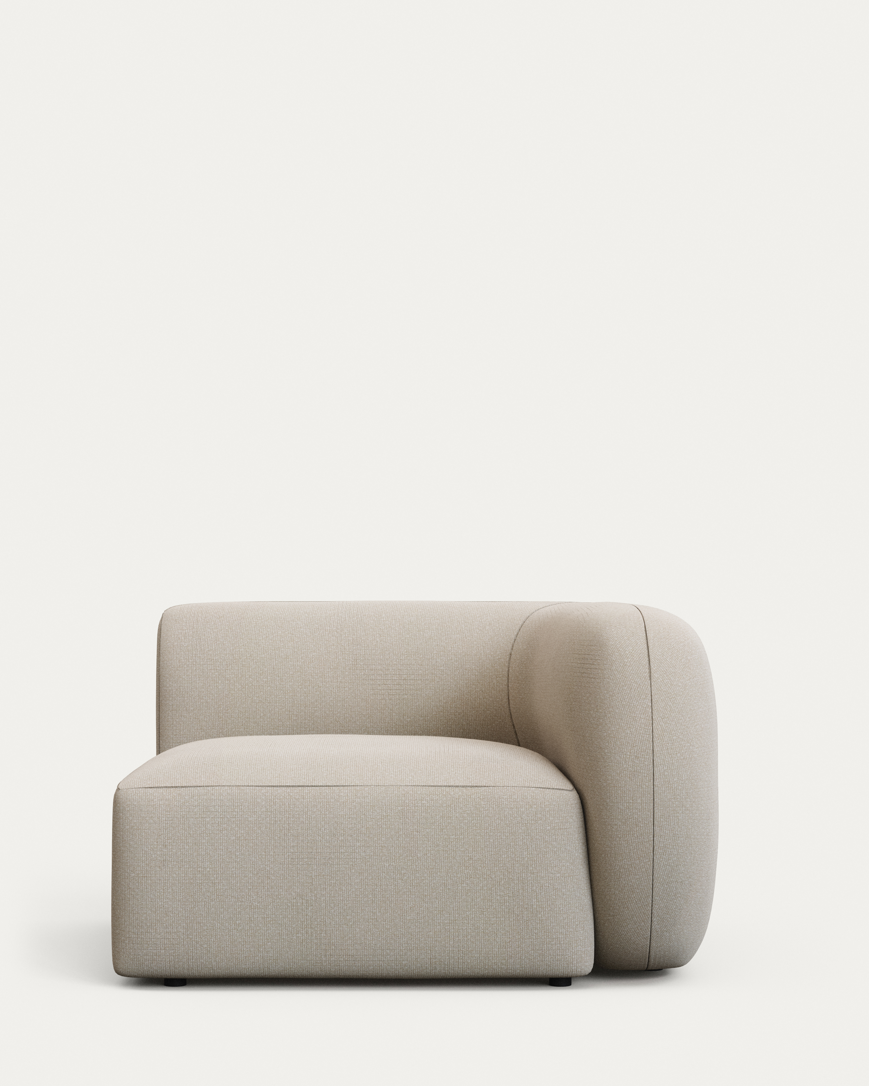 Martina Pers Højre Sædemodul Ecru Chenille Kave Home Sofa - 8433840973401