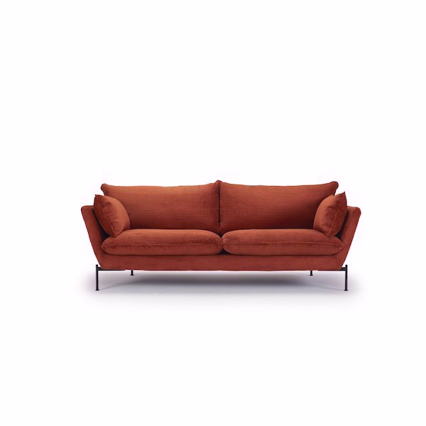 Egelykke Personers Orange Nordly Sofa