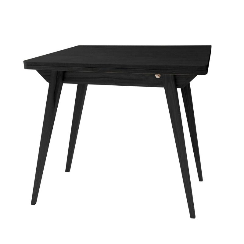 Sort Foldbart Asketræ Mdf 130x65x76 Andre Mærker Spisebord