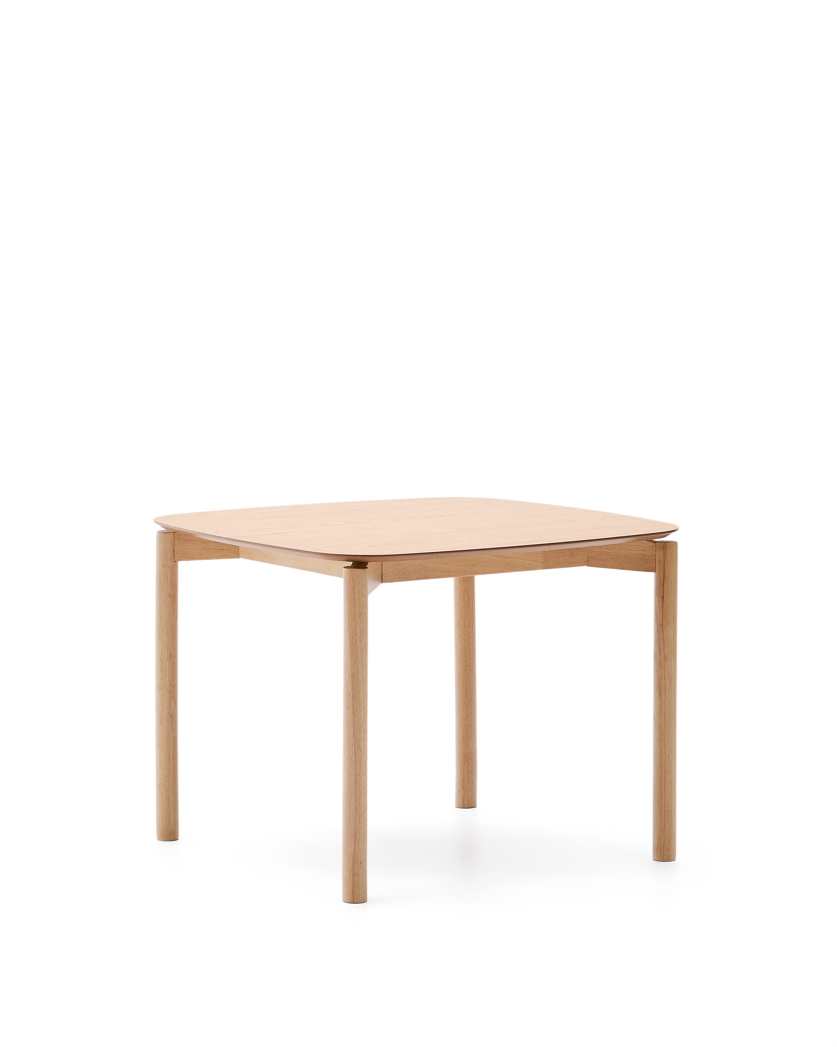 Natur Indara Rektangulær Askefiner 100x100 Kave Home Spisebord - 8447305025222