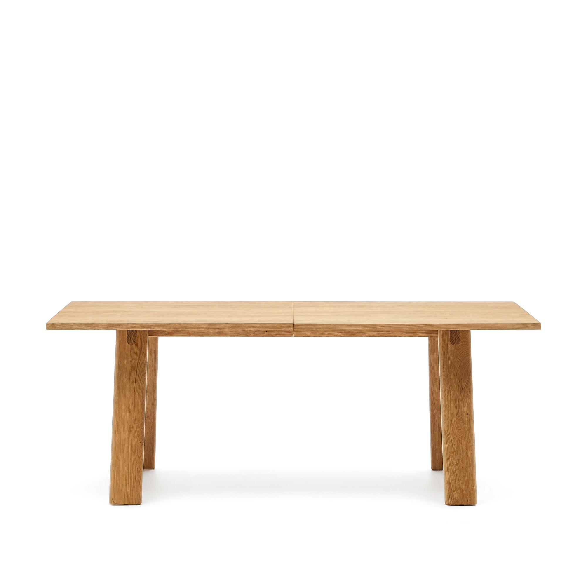 Brun Arlen Udtræk Natur Finr Egetræ 200250x95 Kave Home Spisebord - 8433840900315