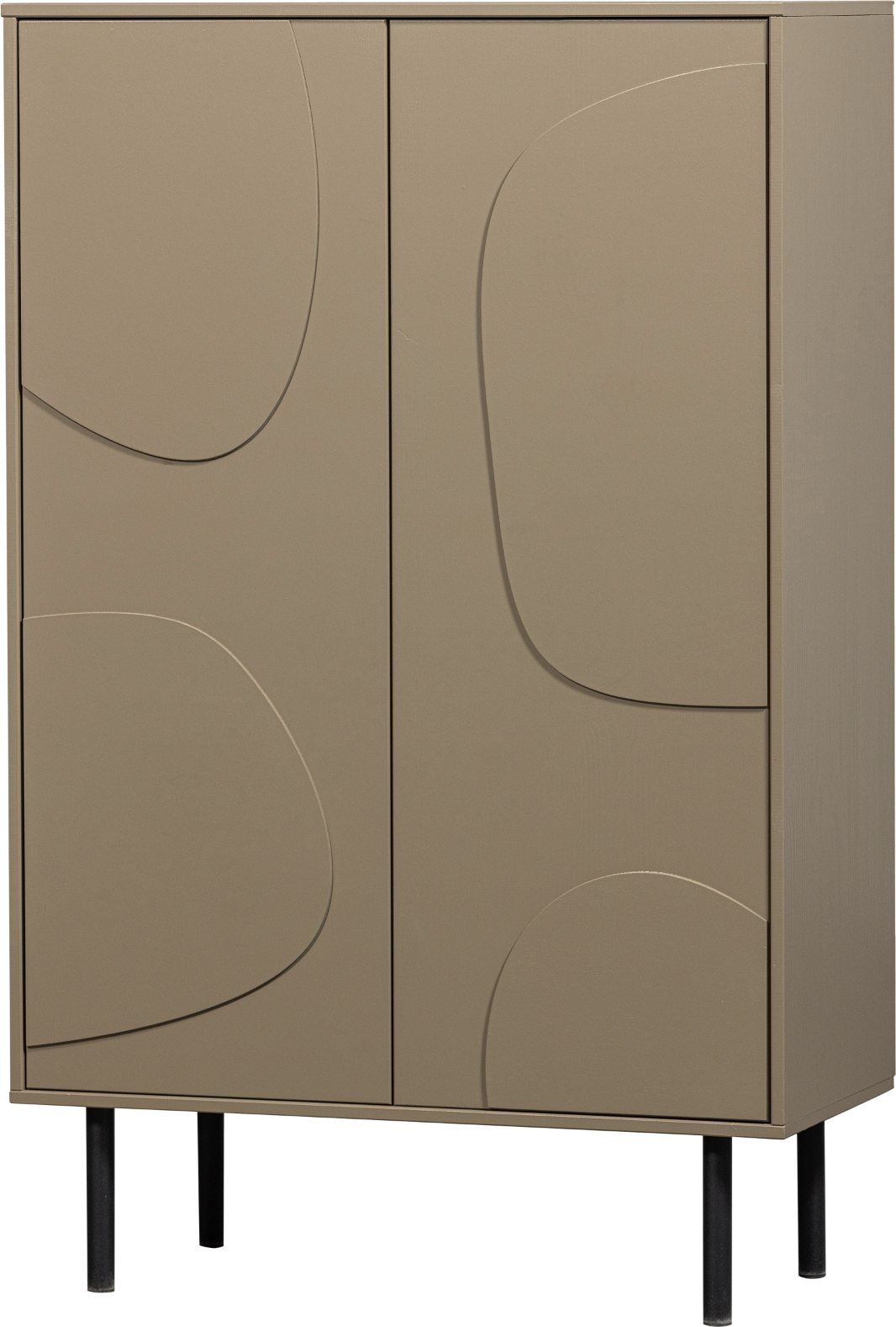 Mudder Opbevaringsskab Cadiz Fsc Fyrretræ Brun H135xb85xd40 Woood Reol - 8714713202669