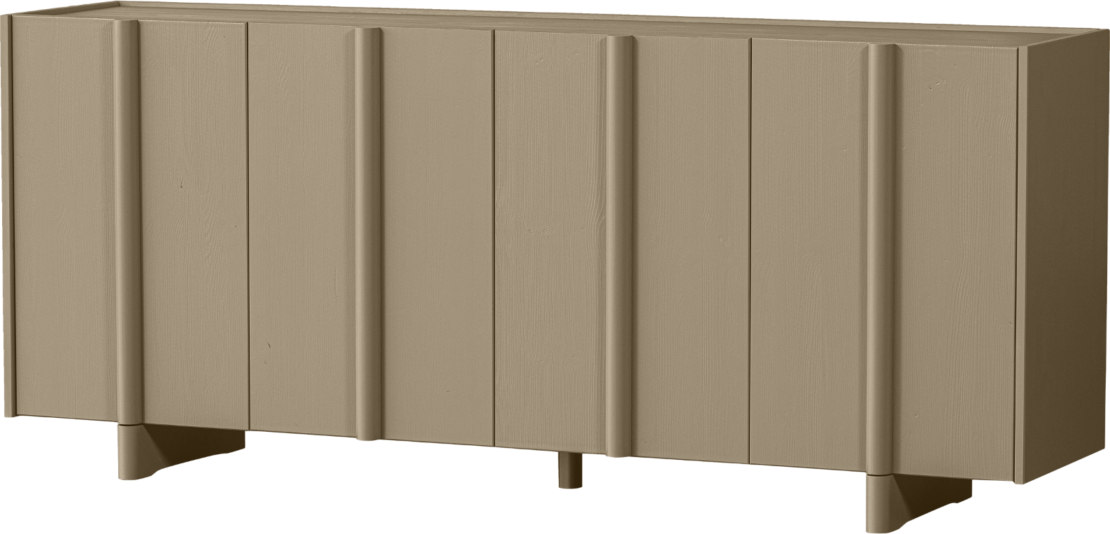 Mudder Basu Fsc Certificeret Fyrretræ 200x46x85 Opbevaringsskab Woood Skænk - 8714713184958