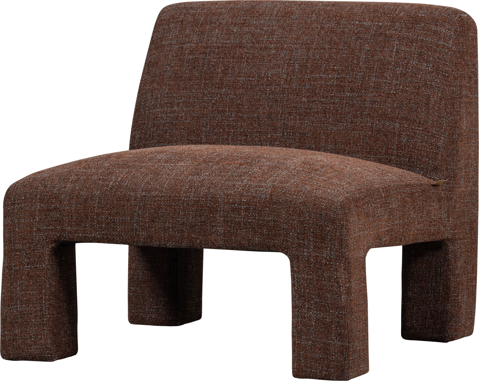 Kastanje Collection Lavid Polyester H73b74d84 Woood Lænestol - 8714713200917