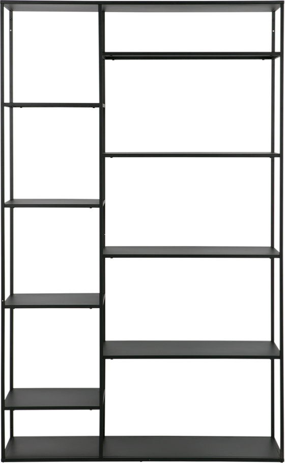 Sort Exclusive June Rumdeler Metal Hylder H195b120d35 Woood Reol - 8714713077724