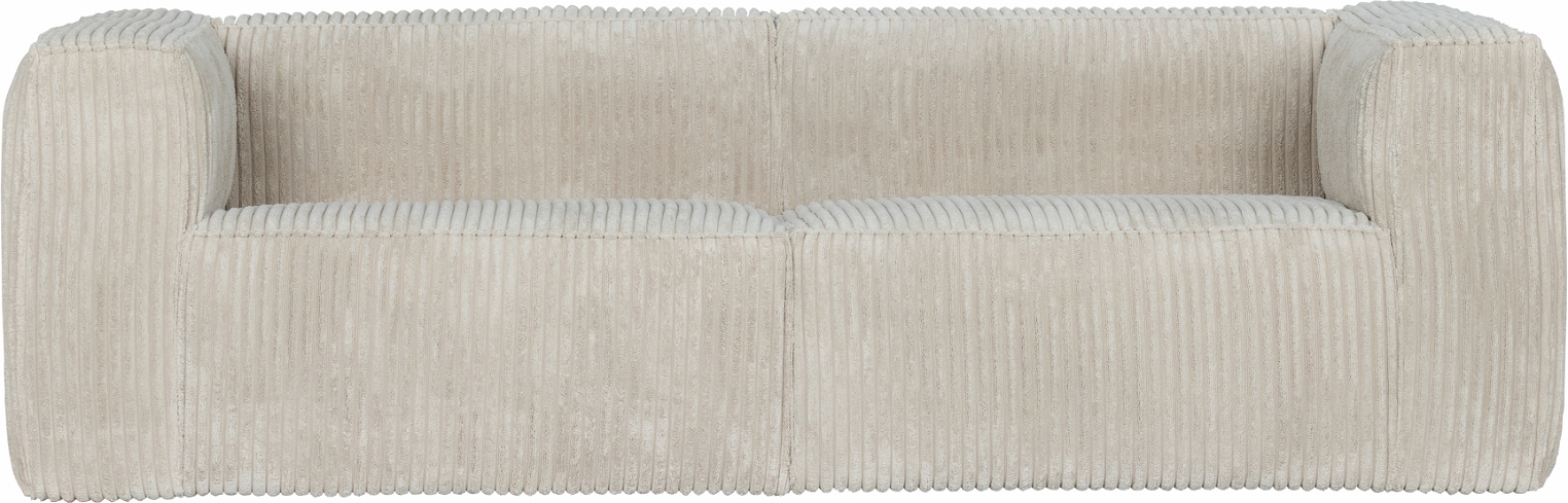 Natur Personers Exclusive Bean Ribbet Polyester 246 Woood Sofa - 8714713139453