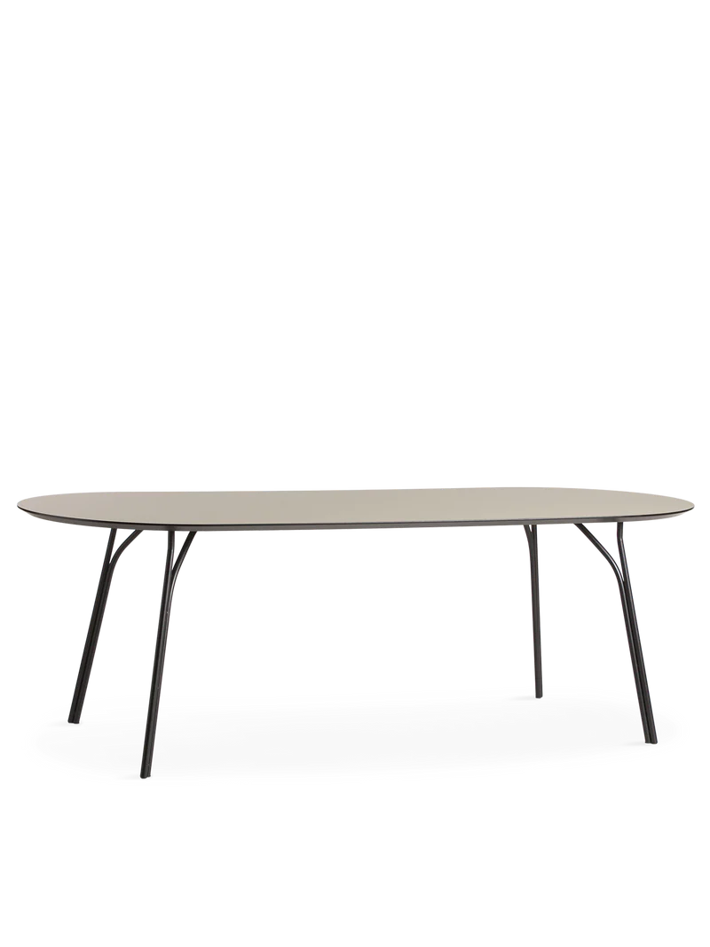 Sort Tree Beige 220 Woud Spisebord