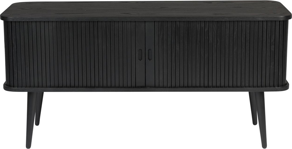 Antracit Barbier Egetræsfinr Opbevaringsmøbel 120x40x58 Zuiver Skænk - 8718548056572