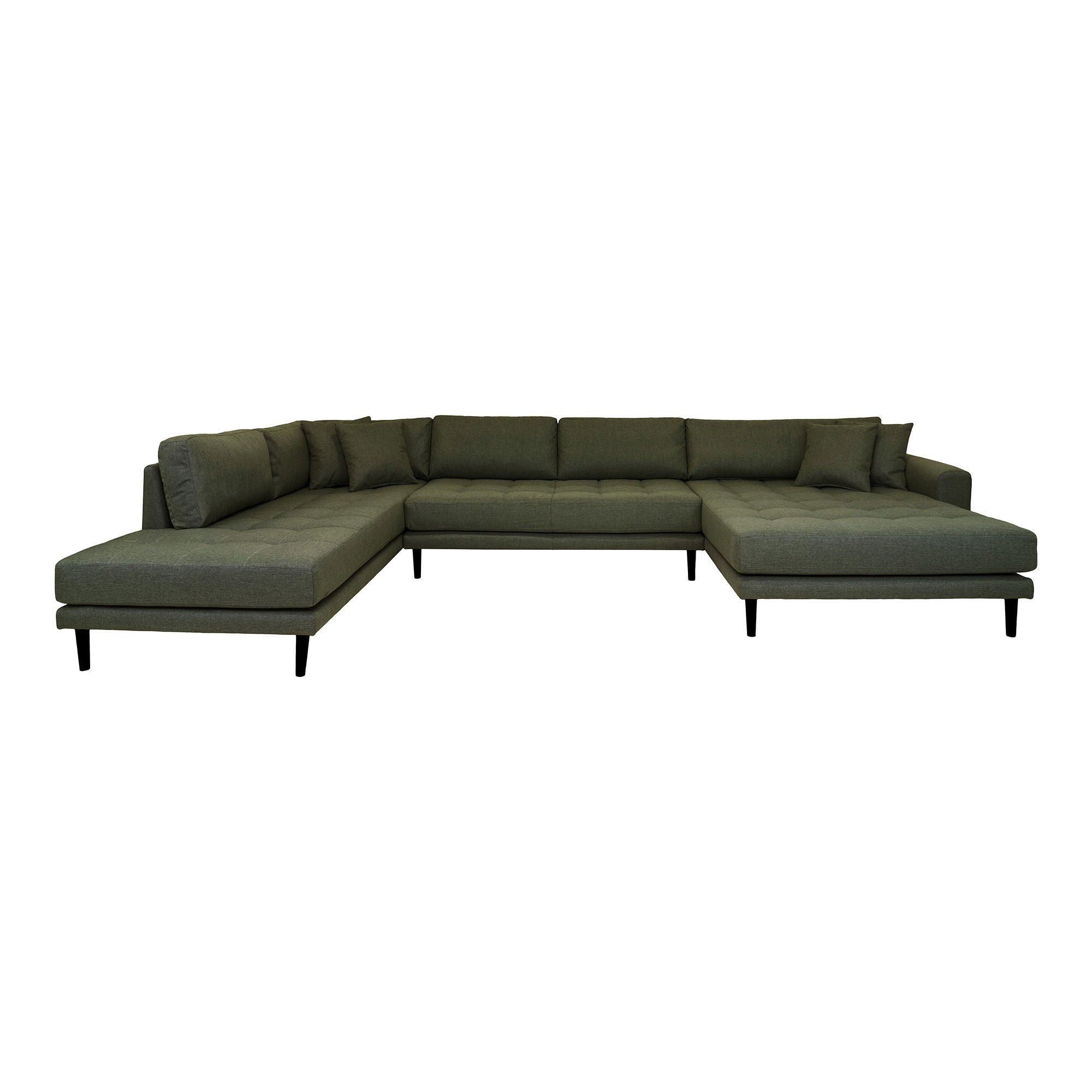 Grøn Lido Åben Ende Oliven House Nordic Sofa - 5713917021123
