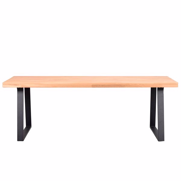 Sort Brooklyn & Ben 220x95 Rowico Spisebord