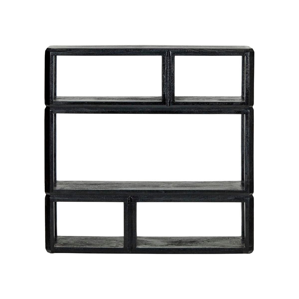 Sort Hdmono 90x90x20cm House Doctor Reol - 5707644892842